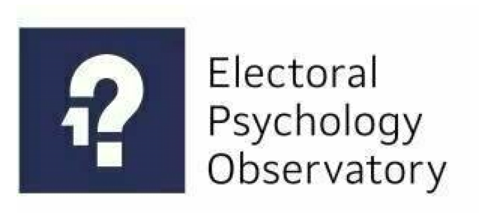 Electoral Psychology Observatory Logo
Blue Box on left with a Question mark and the number 1 under the hook of the question mark, words "Electoral Psychology Observatory" on the left in black font with white background