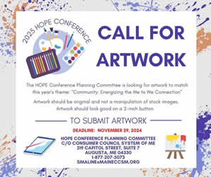 2025 HOPE Conference Call for Artwork.